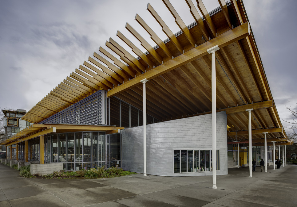 Exterior view of the Ballard Branch 