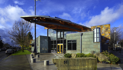  Exterior view of the Beacon Hill Branch