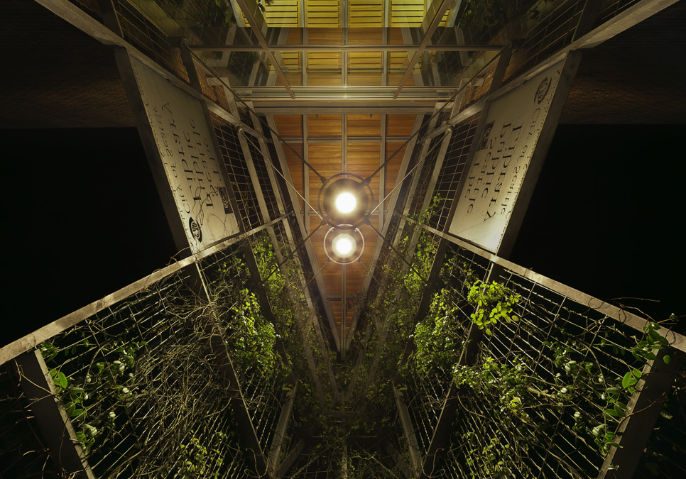 Interior detail at the Capitol Hill Branch