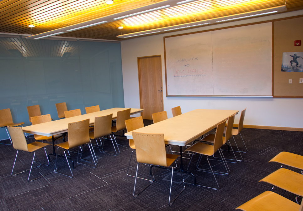 Meeting room area at the Capitol Hill Branch