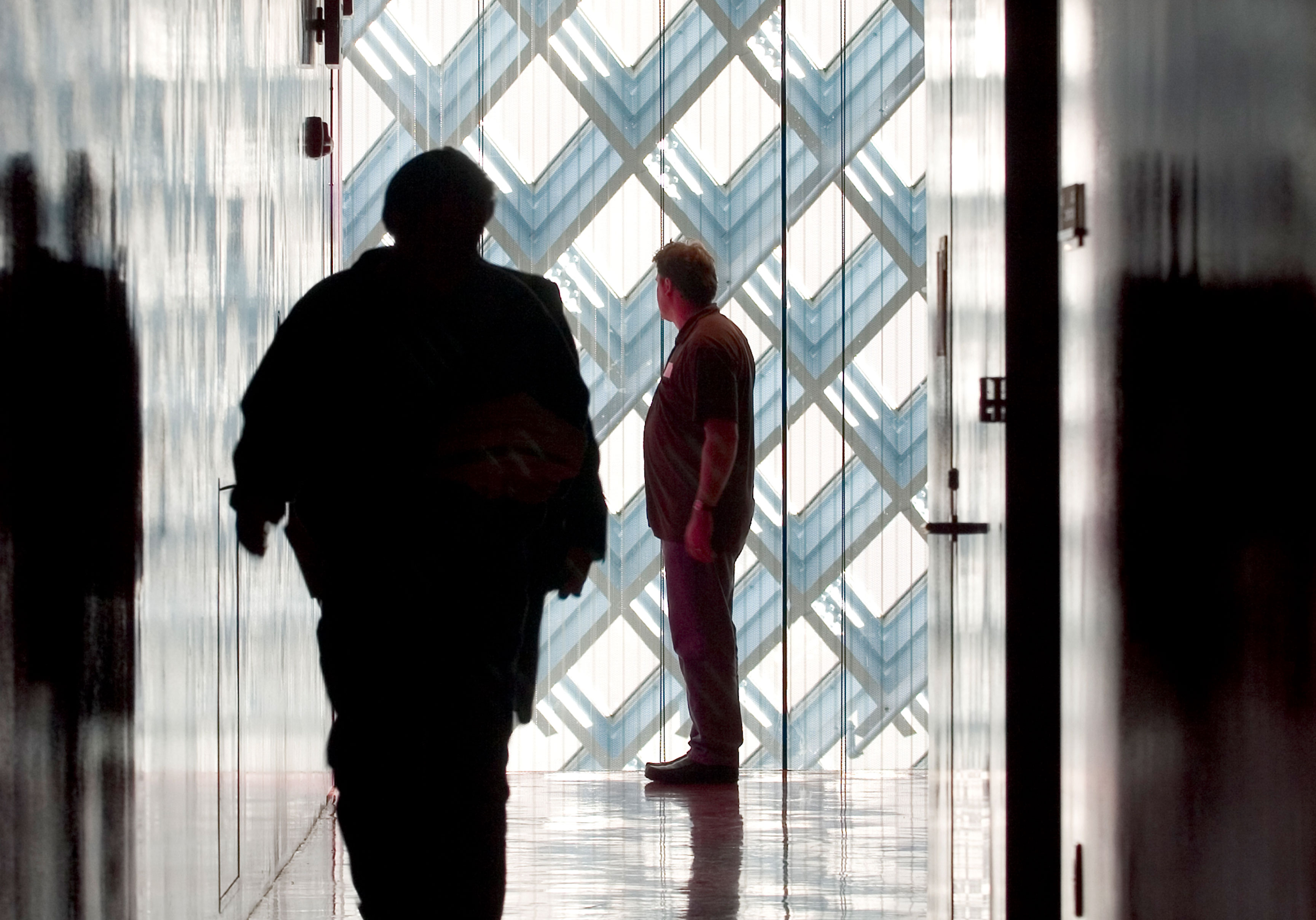 Photo of people at Central Library.