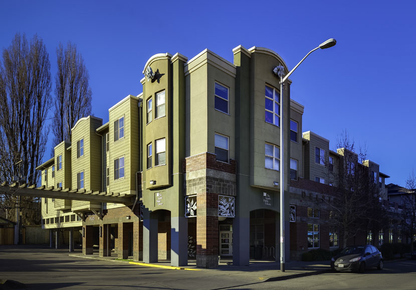 Exterior view at the Delridge Branch