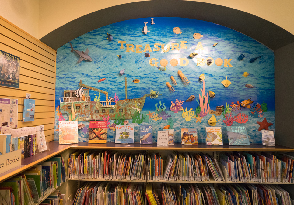 Children’s area at the Delridge Branch