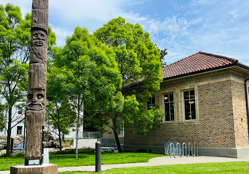 Soul Pole at the Douglass-Truth Branch