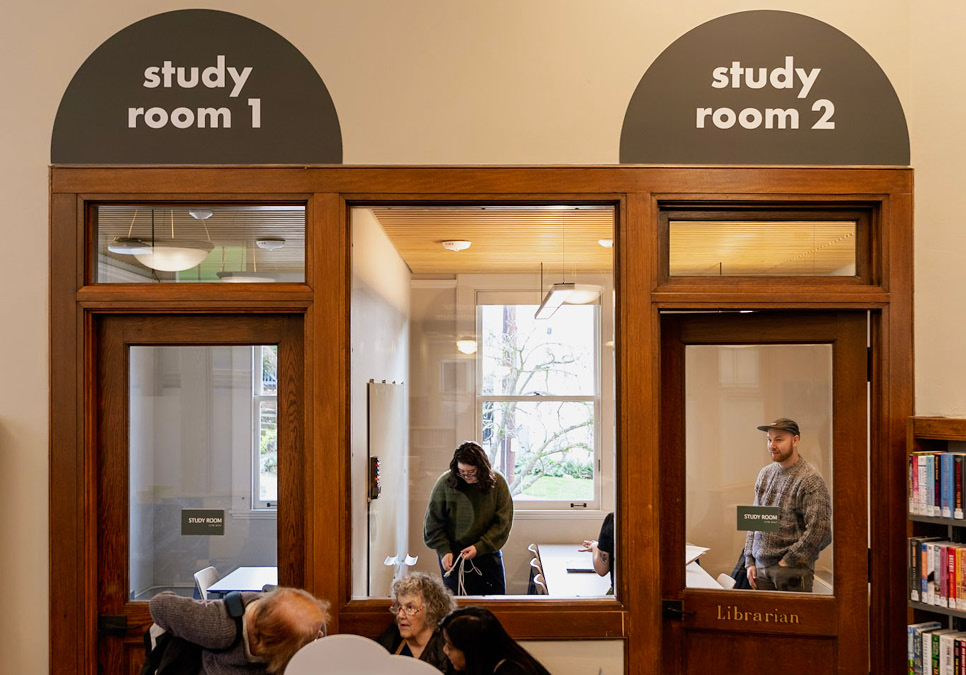 Study Rooms at the Green Lake Branch