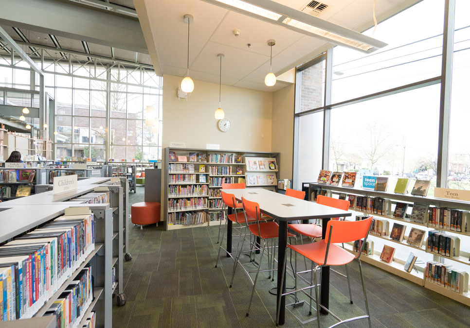  Interior view at the Greenwood Branch