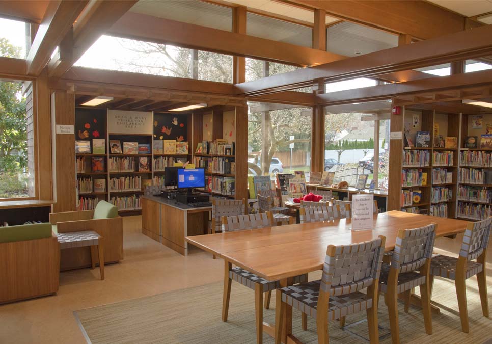 Children’s area at the Magnolia Branch 