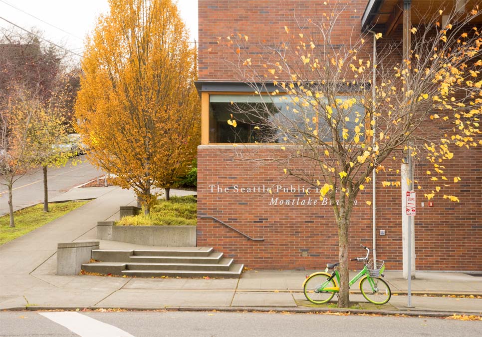 Exterior view of the Montlake Branch