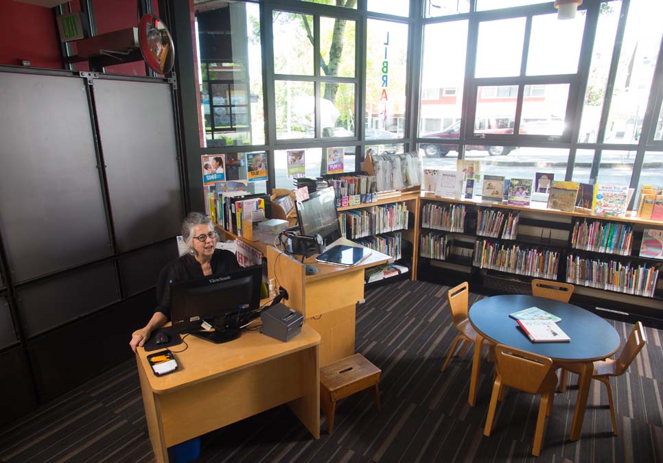 Children’s area at the Wallingford Branch