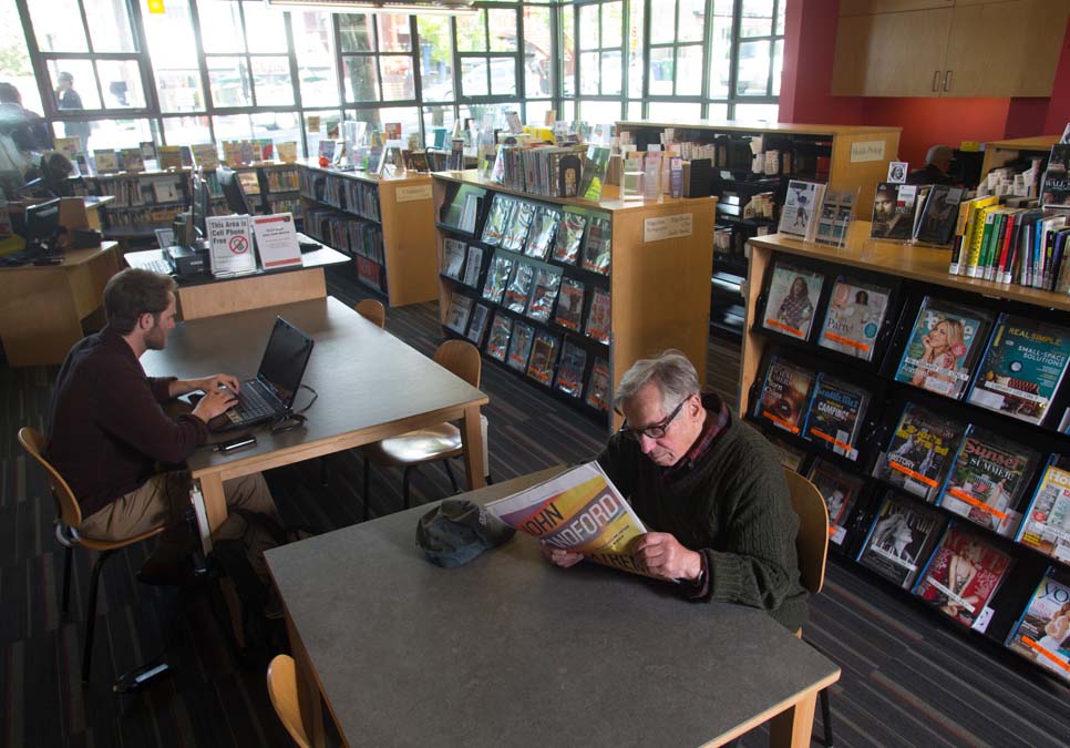 Interior view at the Wallingford Branch