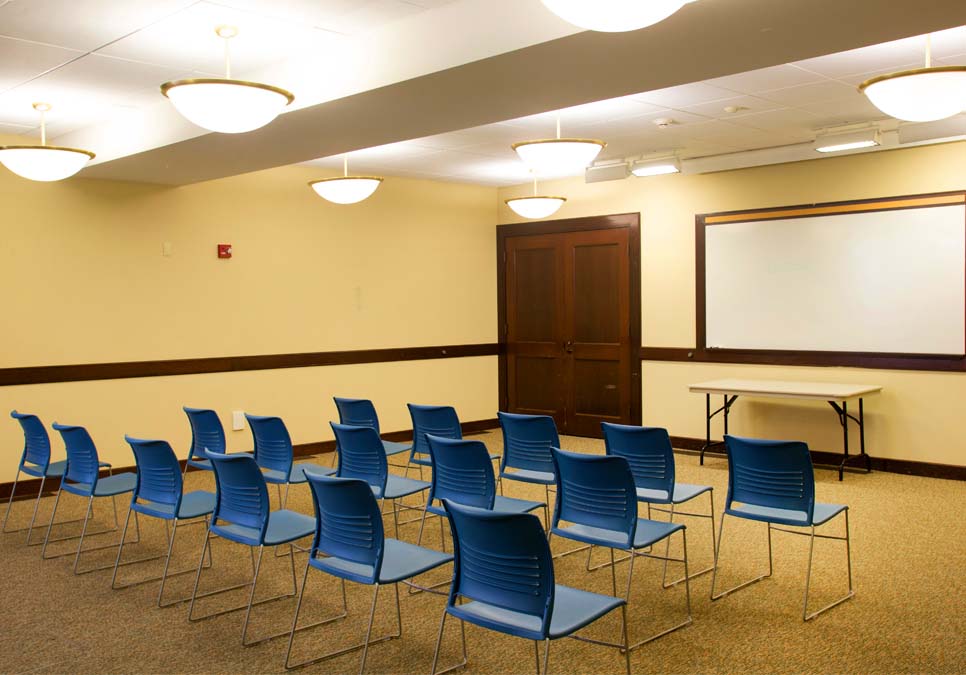 Meeting room area at the West Seattle Branch 