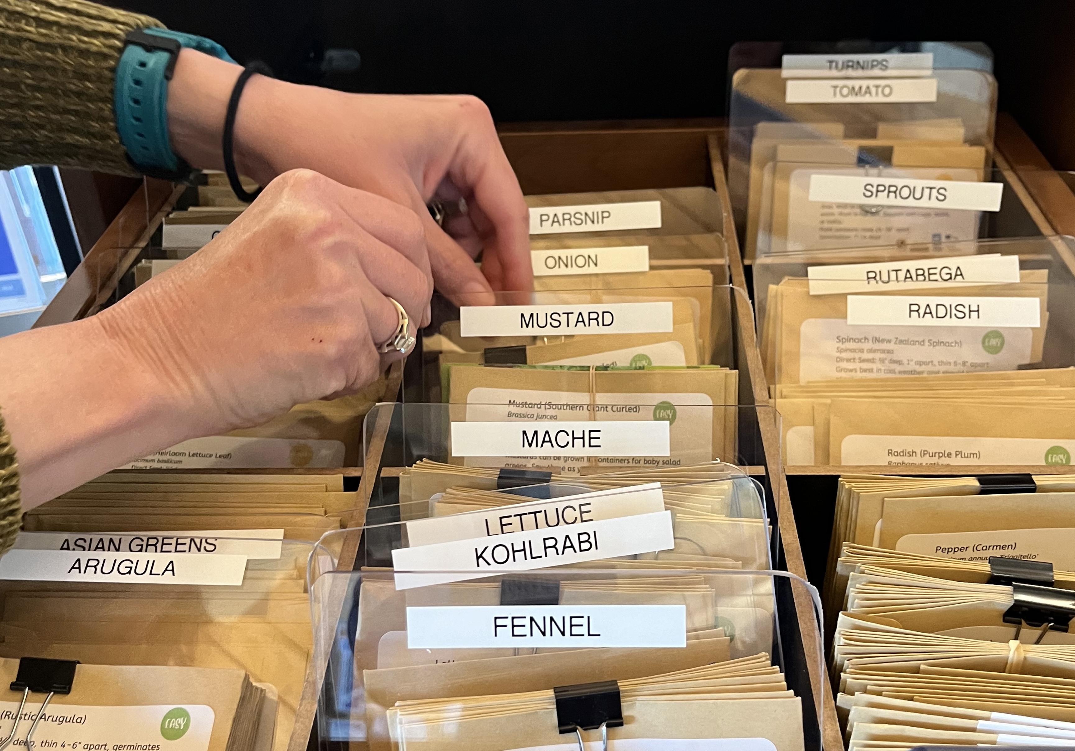 Selections from the seed library